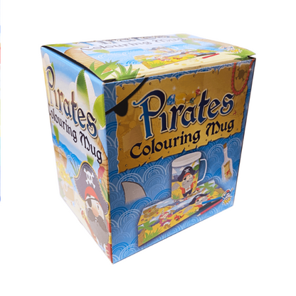 Colour Your Own Pirate Mug