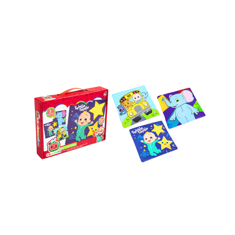 CoComelon Touch And Feel Puzzles