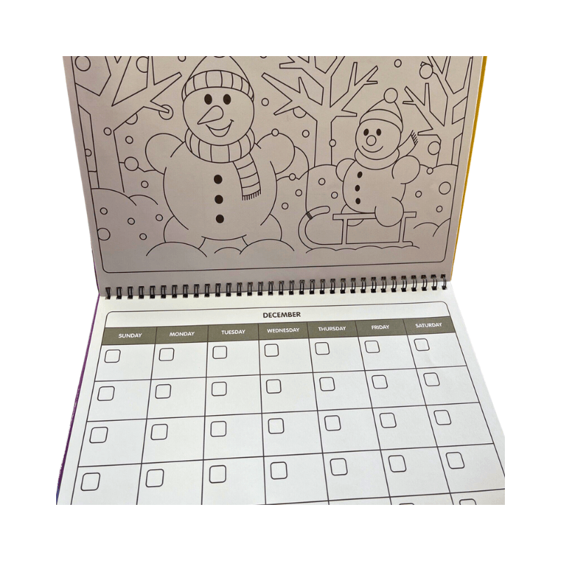 Colour Your Own Calendar