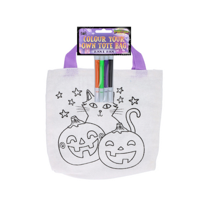 Colour Your Own Halloween Trick or treat Bag