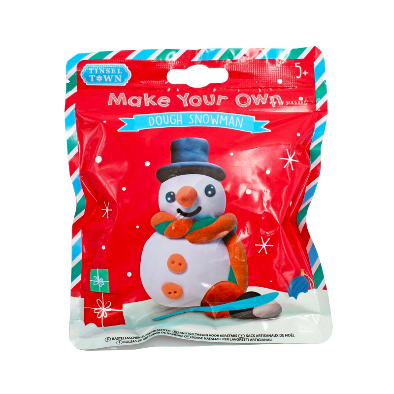 Make Your Own Dough Snowman