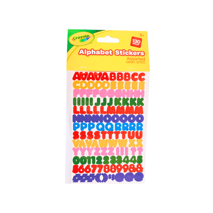 Crayola Alphabet Stickers