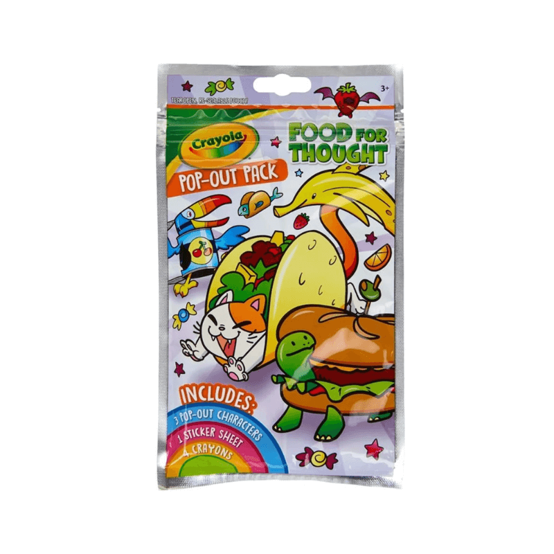 Crayola Food For Thought Pop-Out Pack