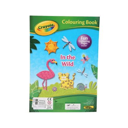 Crayola In The Wild Colouring Book