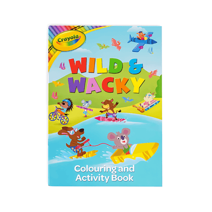 Crayola Wild & Wacky Colouring and Activity Book