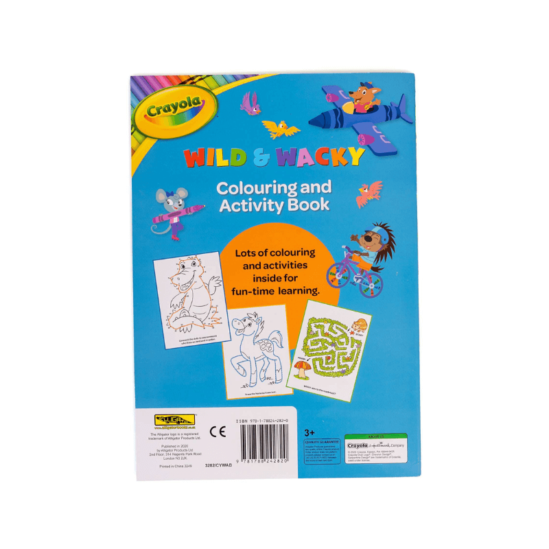 Crayola Wild & Wacky Colouring and Activity Book