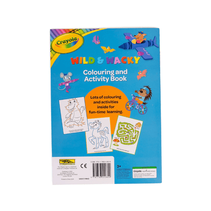 Crayola Wild & Wacky Colouring and Activity Book