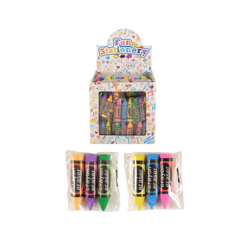 Mini Eraser Crayons – PoundFun™