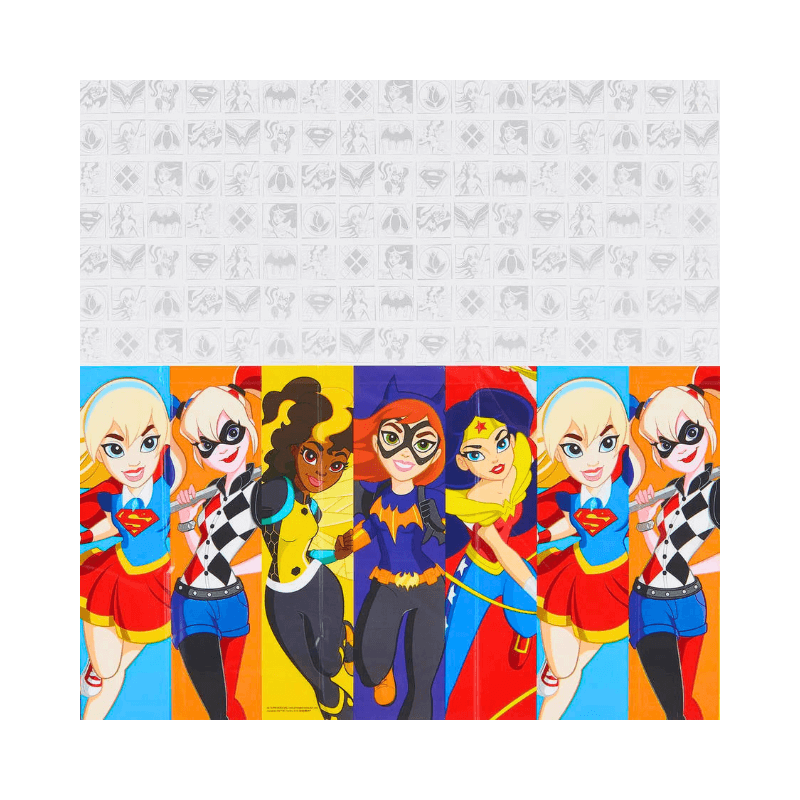 DC Super Hero Girls Party Tablecloth