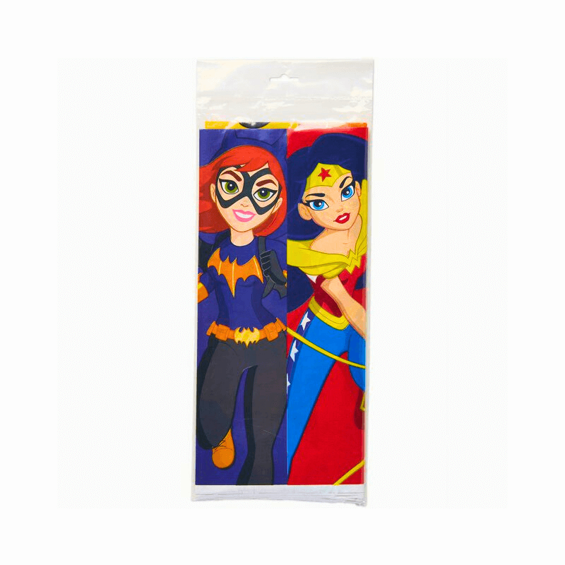 DC Super Hero Girls Party Tablecloth