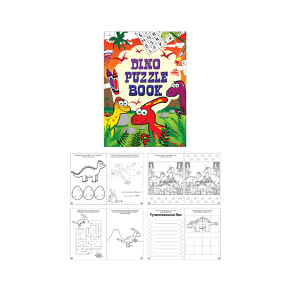 Dino Puzzle Book