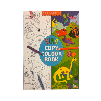 Dino Copy Colour Book