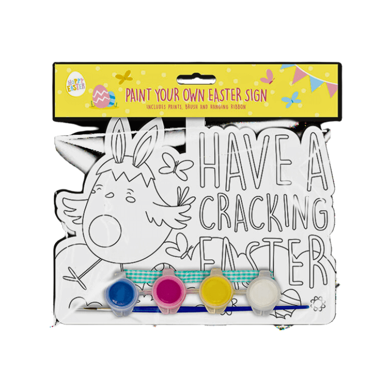 Easter Paint Your Own Card Sign