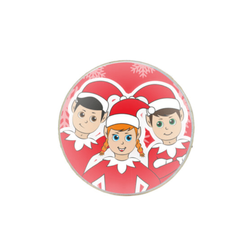 Elfin Around Christmas Bouncy Ball