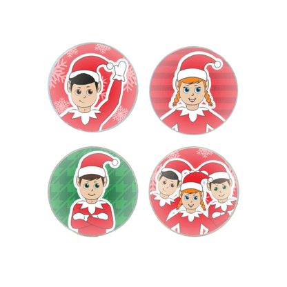 Elfin Around Christmas Bouncy Ball