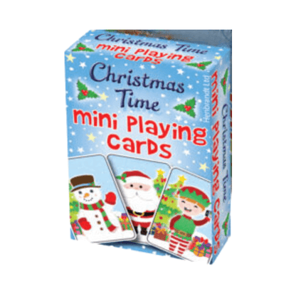 Mini Christmas Playing Cards