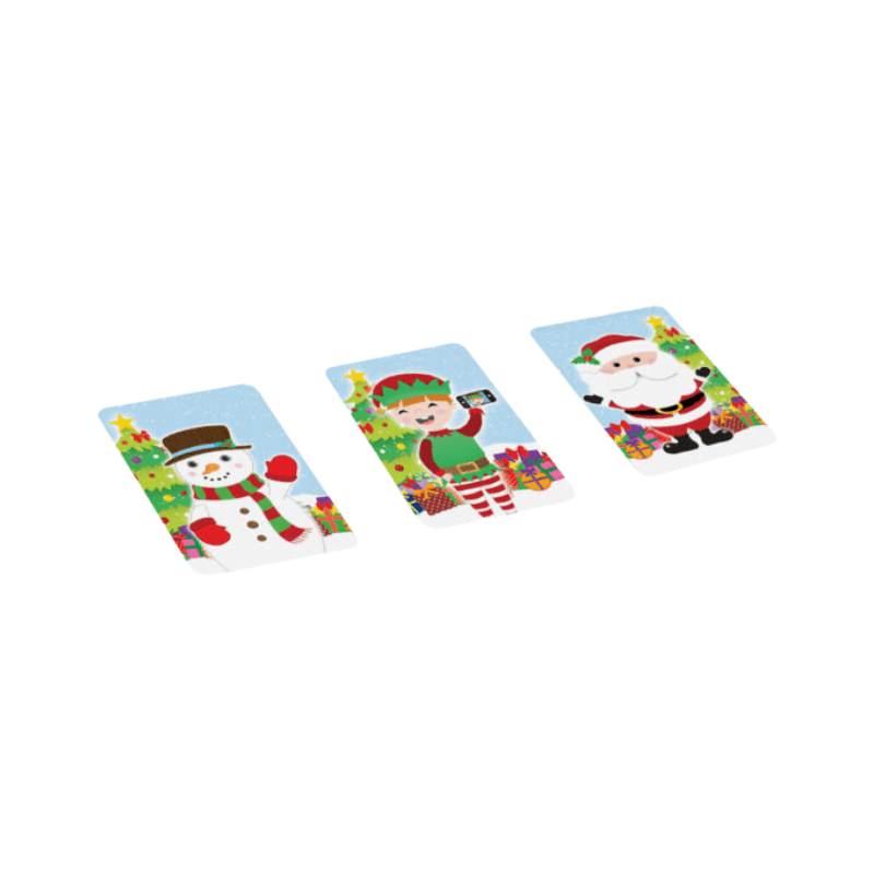 Mini Christmas Playing Cards