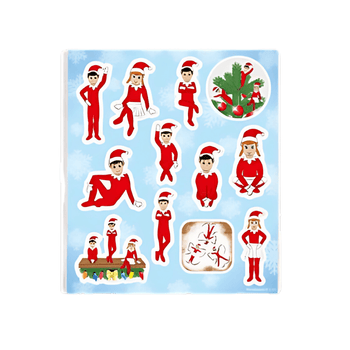 Elfin Around Christmas Sticker Sheet