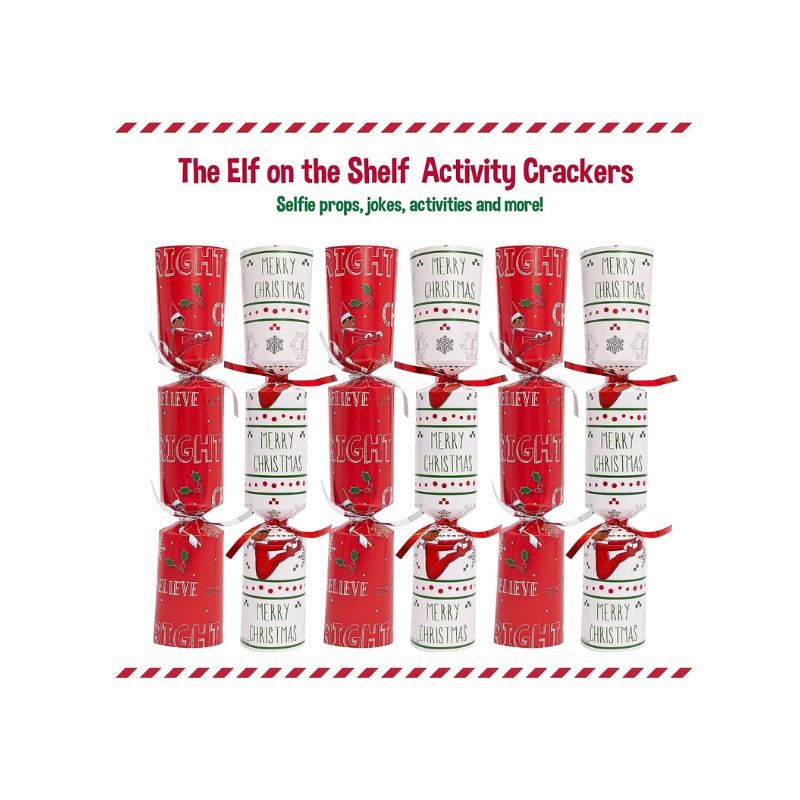 Elf on the Shelf Activity Crackers Pack of 6