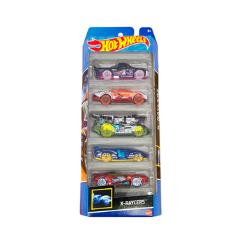 Hot Wheels 5 Car Pack - Action Track Stars