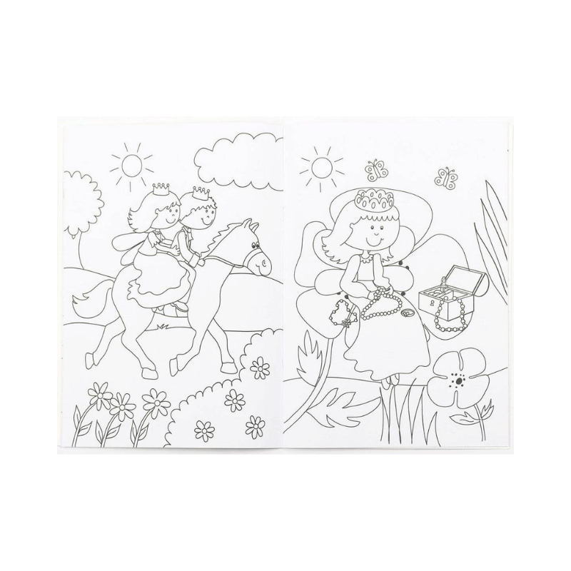 Fairy Princess Colouring Book