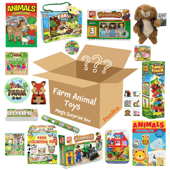 Farm Animal Toys Mega Surprise Box