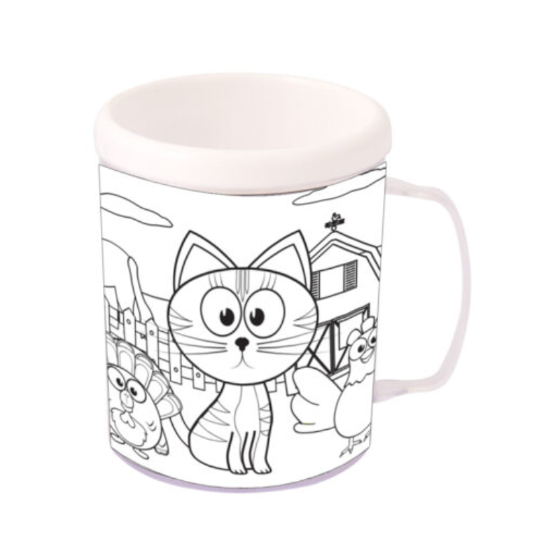 Farm Colouring Mug