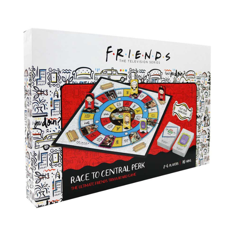 Friends Race to Central Perk Board Game