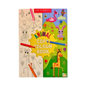 Animal Copy Colour Book