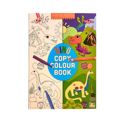 Dino Copy Colour Book