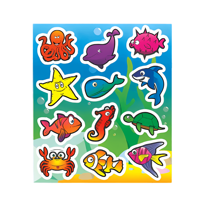 Fun Sea Life Stickers