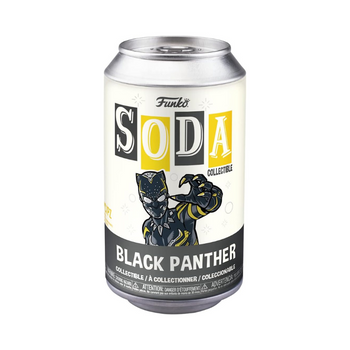 Funko Vinyl Soda: Marvel - Black Panther: Wakanda Forever - Black Panther