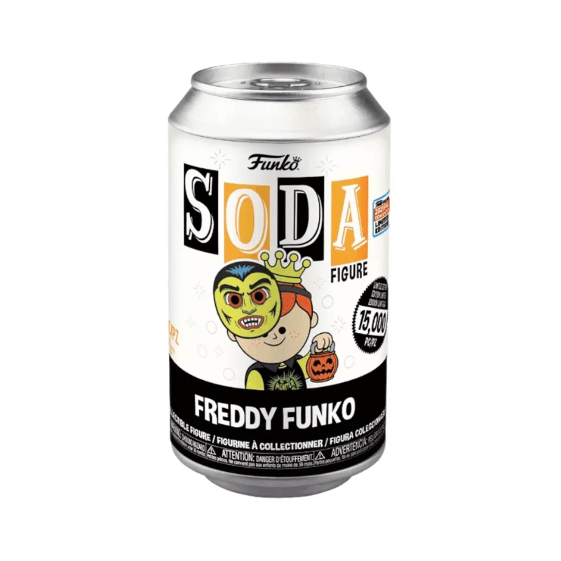 Funko Vinyl Soda: Trick or Treat - Freddy Funko (Glow in The Dark)