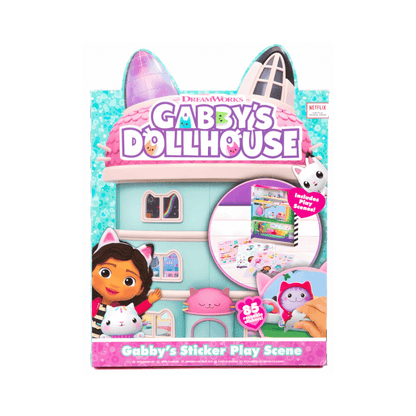 Gabby's Dollhouse Sticker Play Scene