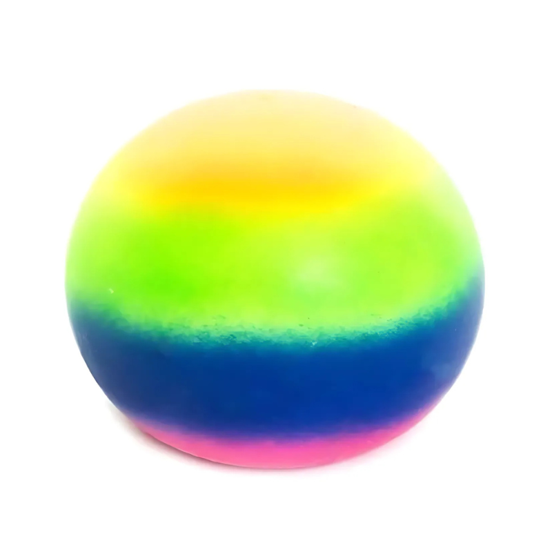 Giant Rainbow Squish Ball