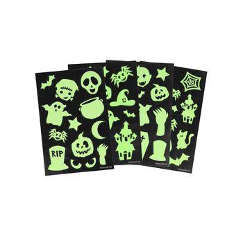 Glow In The Dark Halloween Stickers