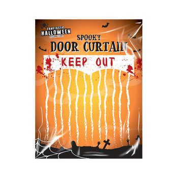 Halloween Keep Out Bloody Curtain