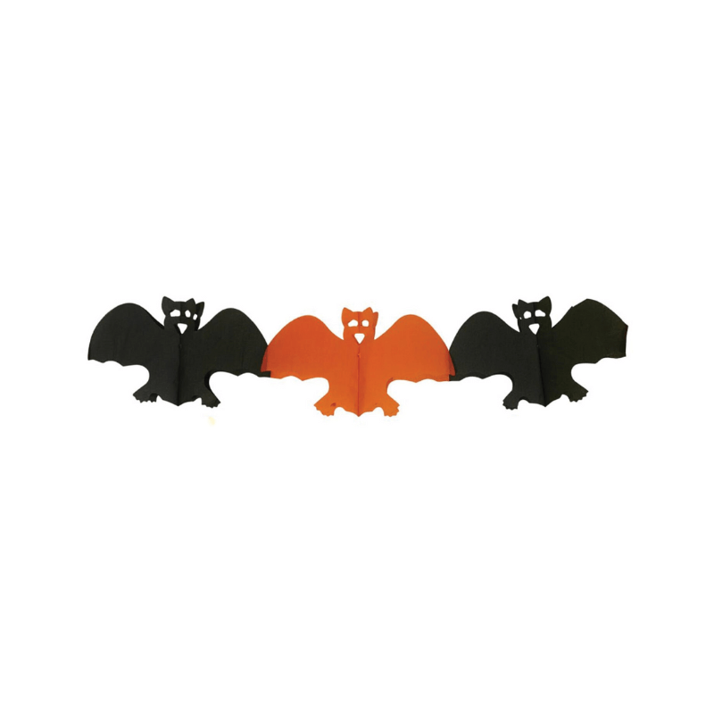 Halloween Paper Garland - Bats