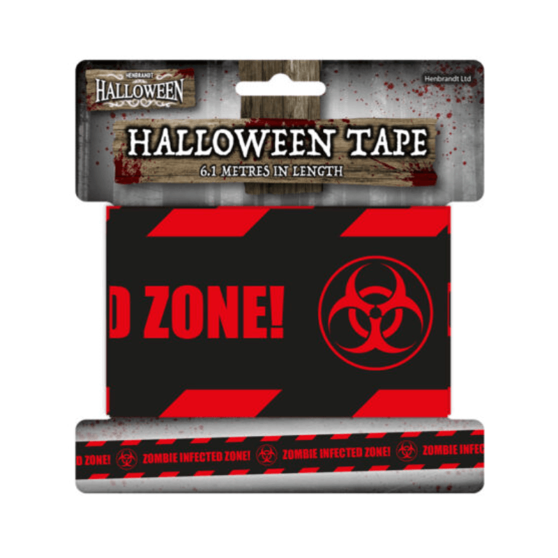 Halloween Tape - Zombie Infected Zone