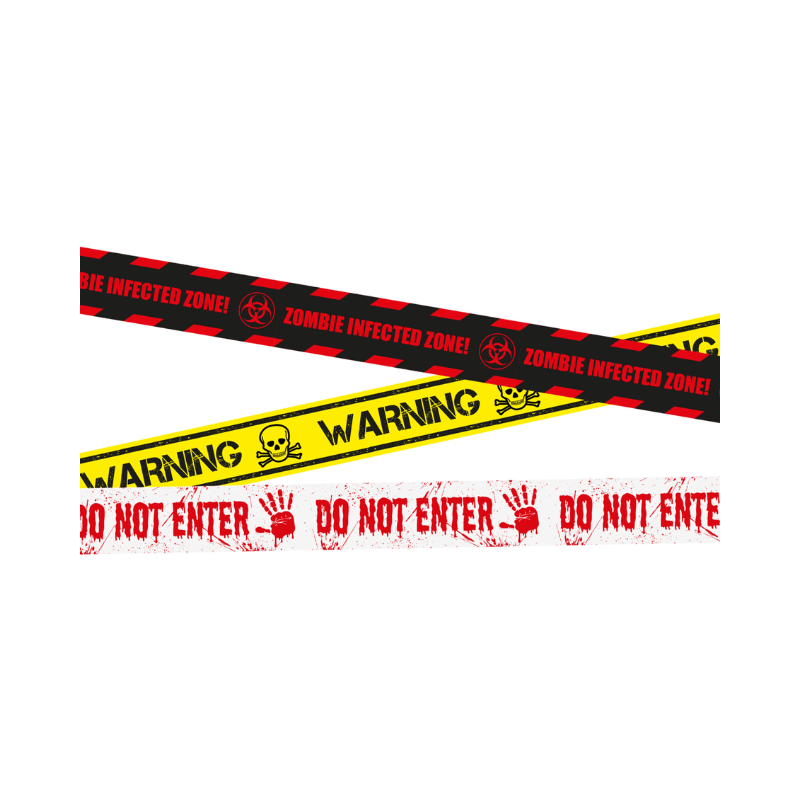 Halloween Tape - Warning