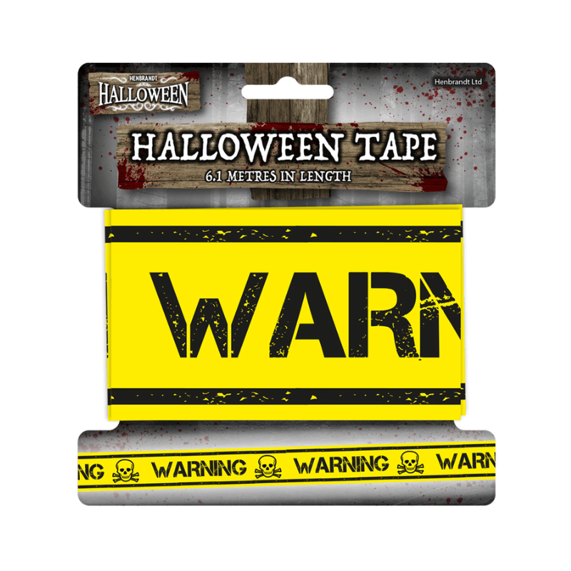 Halloween Tape - Warning