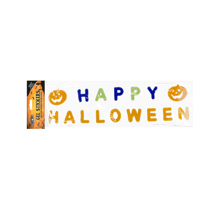 Happy Halloween Gel Stickers