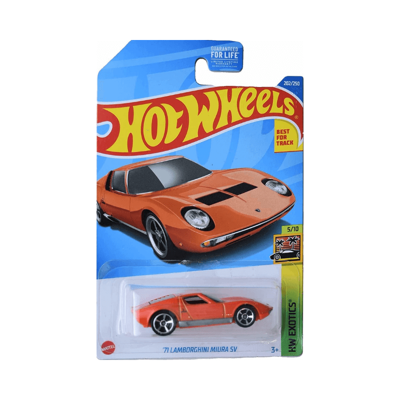 Hot Wheels '71 Lamborghini Miura SV