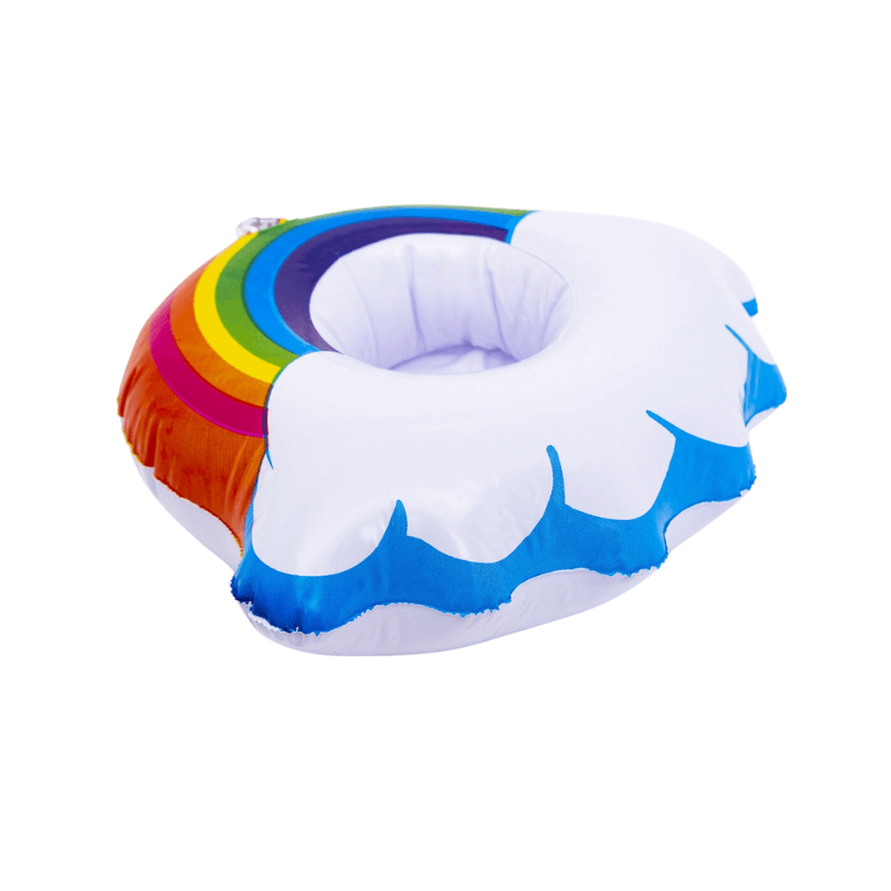 Inflatable Drink Holder - Rainbow