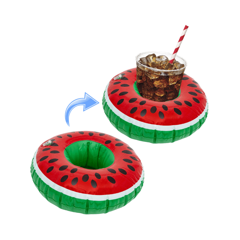 Inflatable Drink Holder - Watermelon