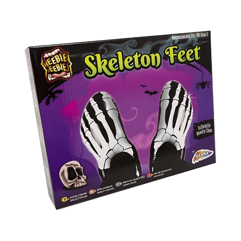 Inflatable Skeleton Feet