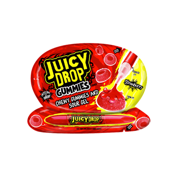 Juicy Drop Gummies & Sour Gel - Strawberry