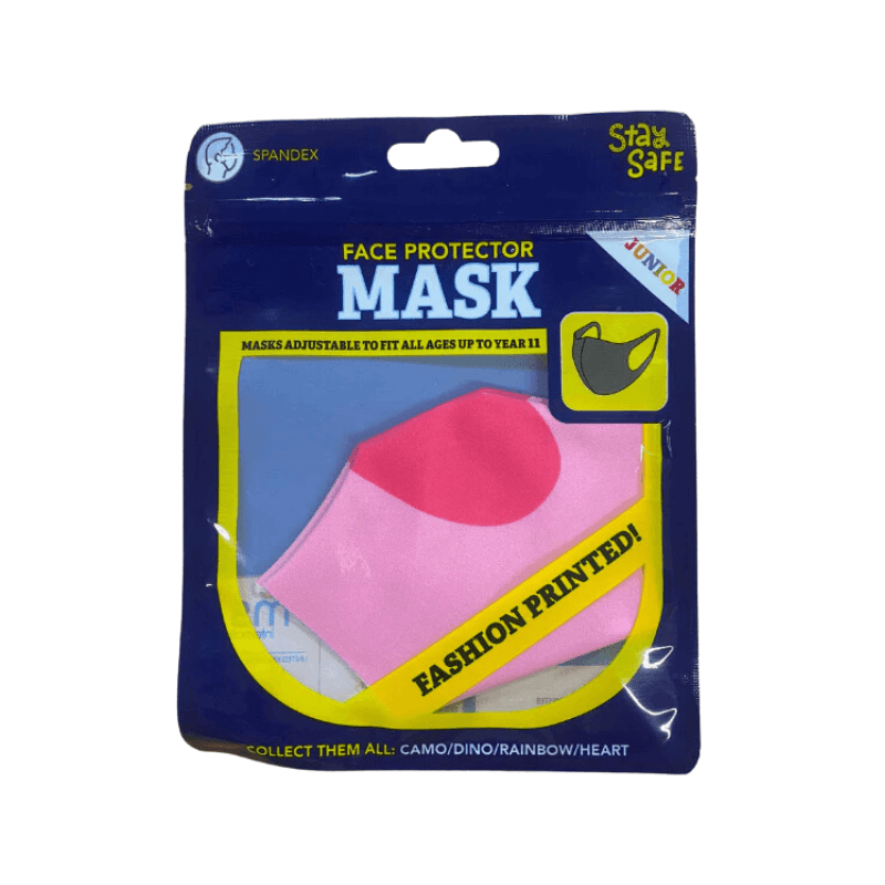 Junior Face Mask Protector Heart