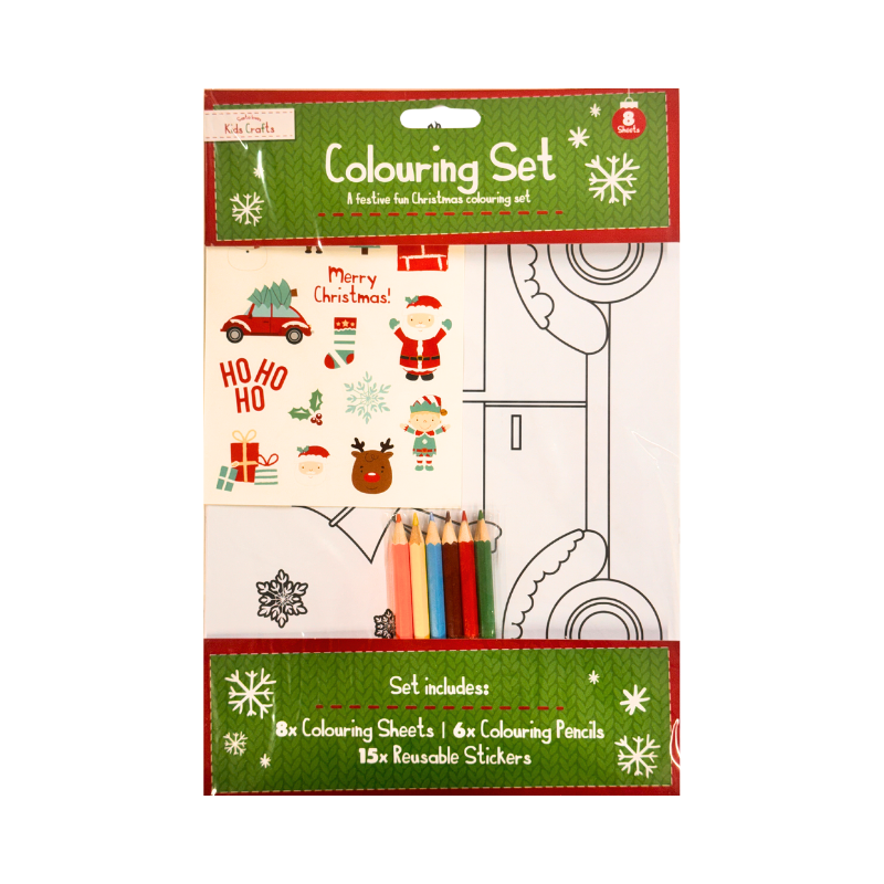 Kids Crafts Colouring Set