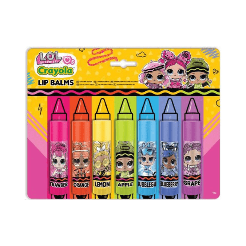 LOL Surprise Crayola Lip Balms